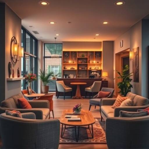 편안하고 아늑한 고객 휴게 공간